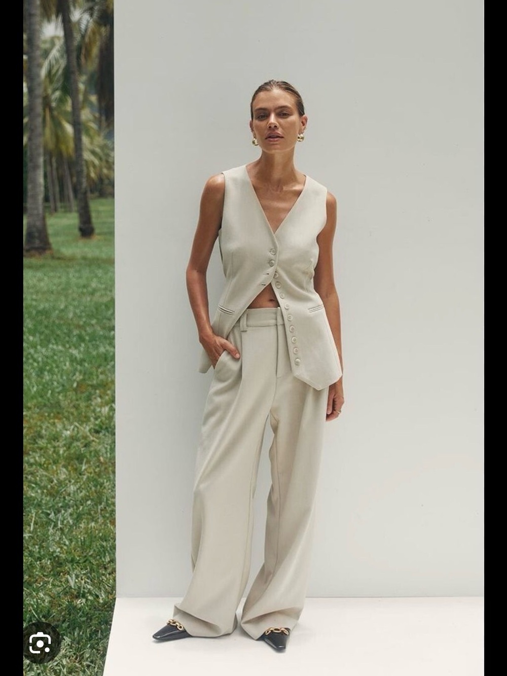 DISSH Celine Pebble Tailored Trouser Pant